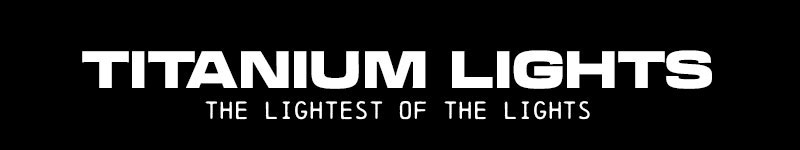 Thunder titanium Lights. The lightest of the lights.