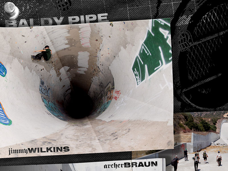 Jimmy Wilkins, Shea Donavan & Archer Braun let us jump in their truck for a trip starting in the full pipe at Baldy and ending with a camp out on a vert ramp in the jungle.